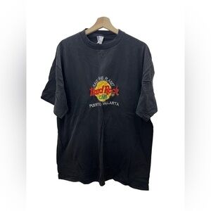 Vintage 90s Hard Rock Cafe Puerto Vallarta Unisex Shirt Size XL